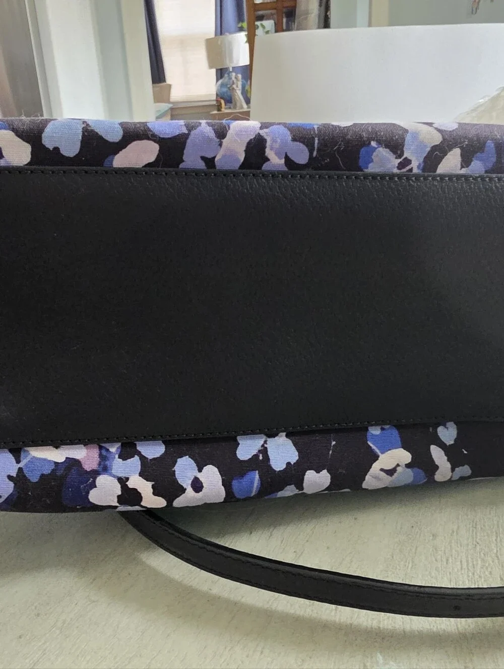 Kate SPADE Floral Navy and Black Women's Tote Bag